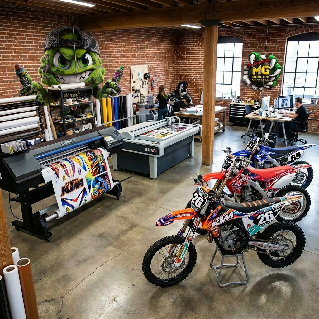 Team Monster Graphics in laboratorio