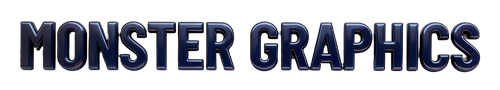 Scritta Monster Graphics